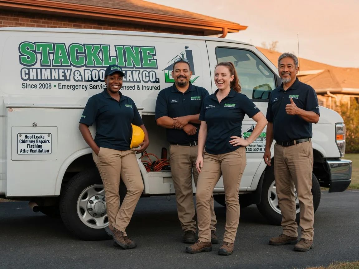Chimney flashing repair company in Elco, PA